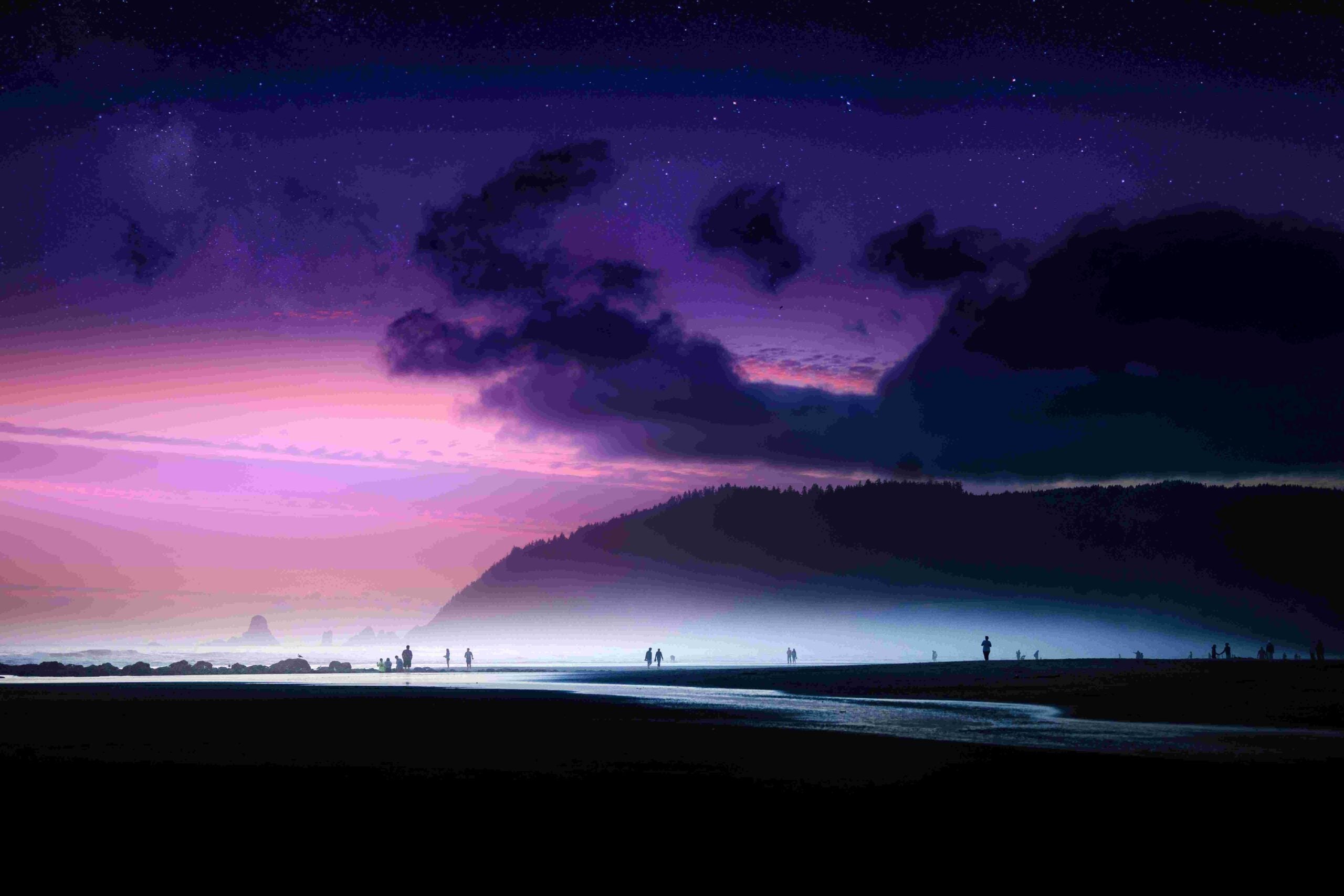 2023 esg trends blog night beach sky pink cority