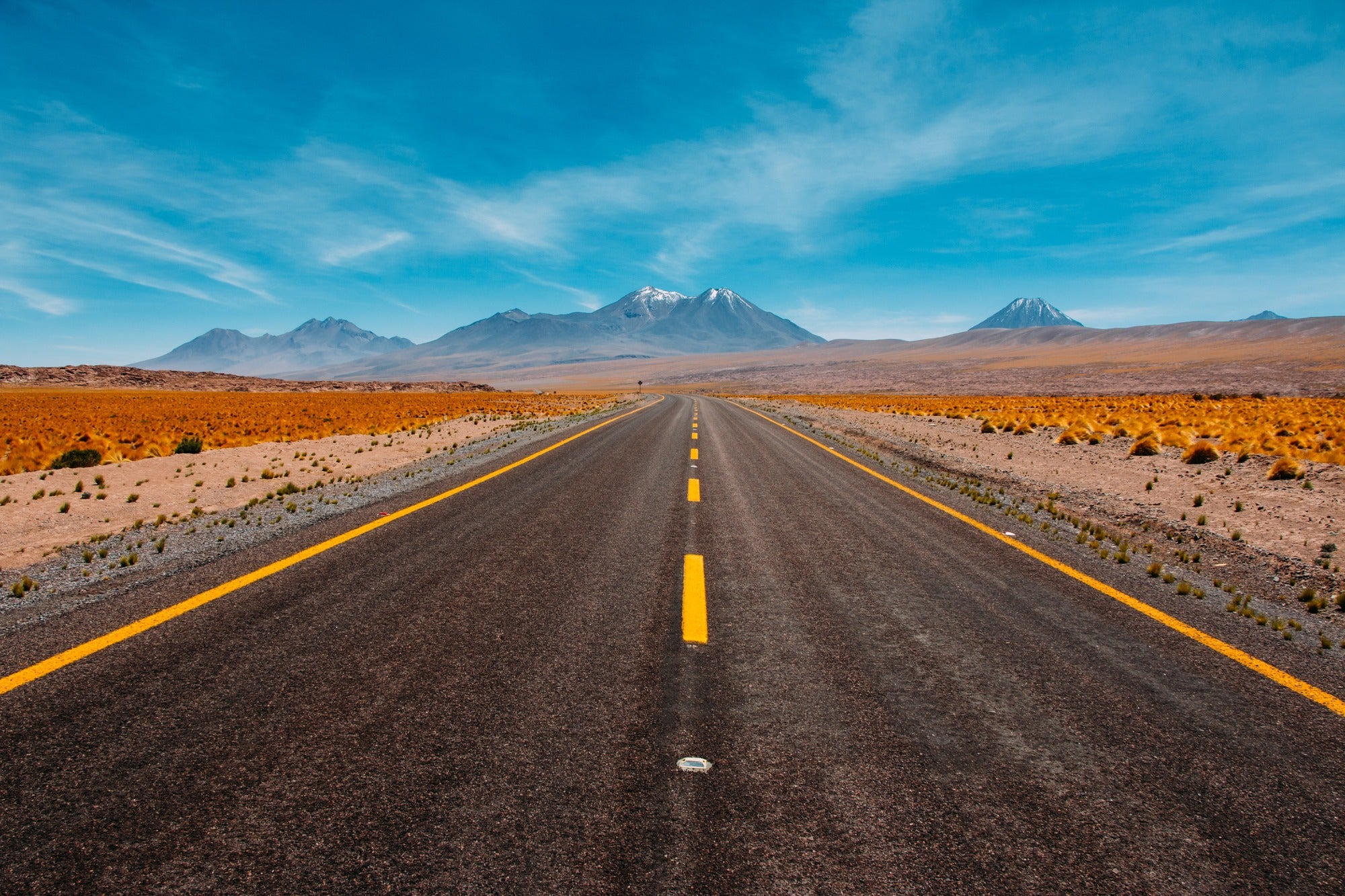 A long road signifying the long term ROI of an EHS Management software.