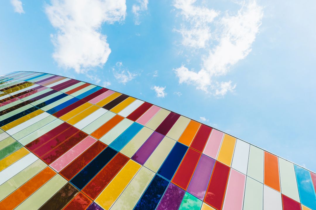 ghg emissions esg data blog colorful building pink cority